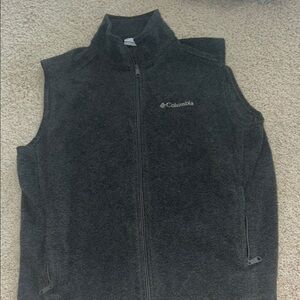 Columbia Black Fleece Vest